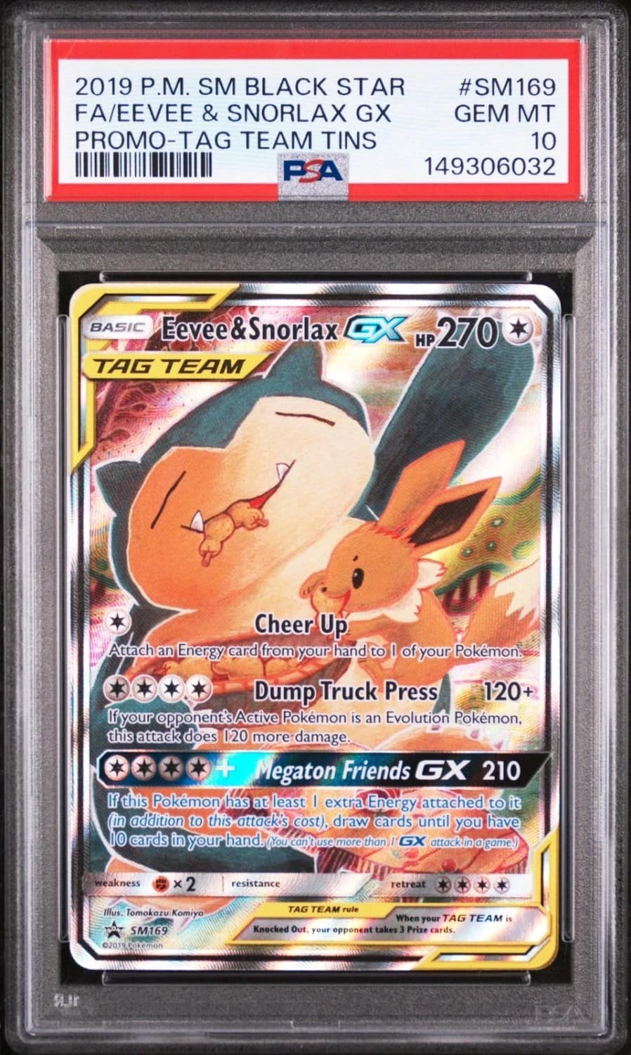 Eevee & Snorlax Gx