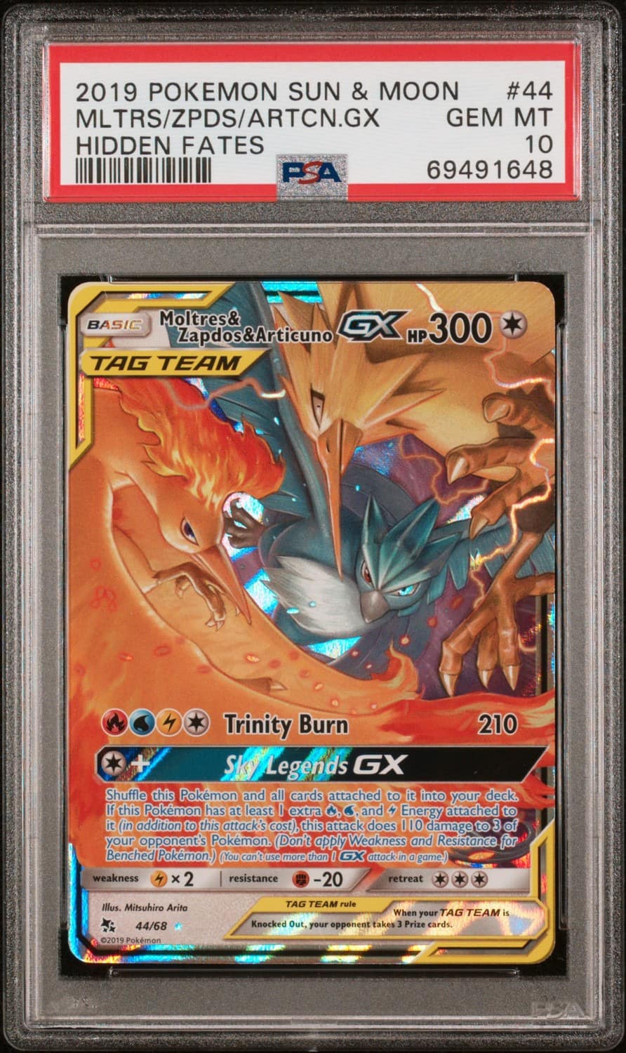 Moltres & Zapdos & Articuno Gx