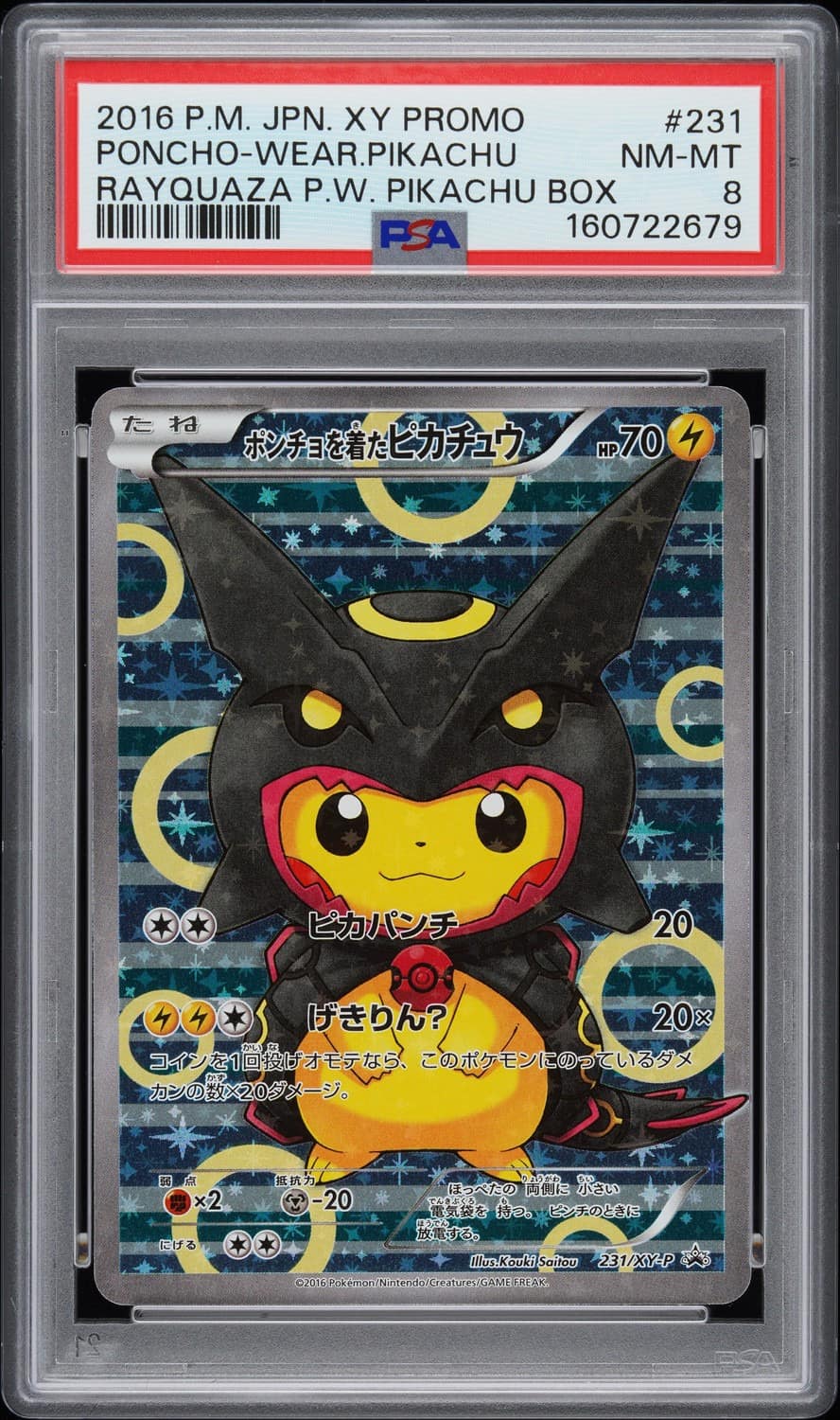 Poncho-Wearing Pikachu