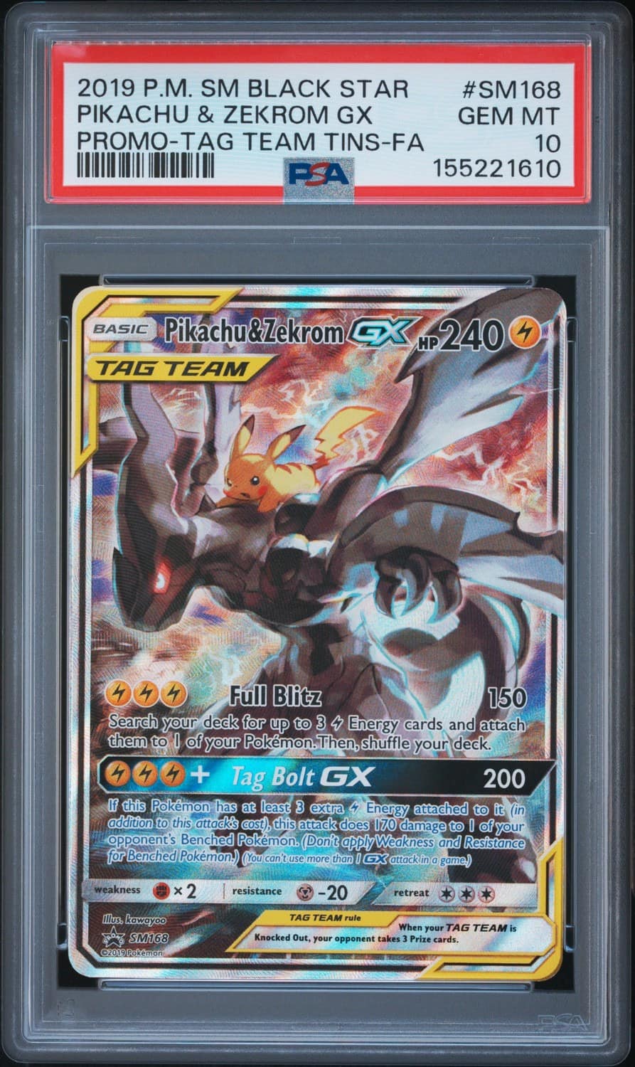 Pikachu & Zekrom Gx