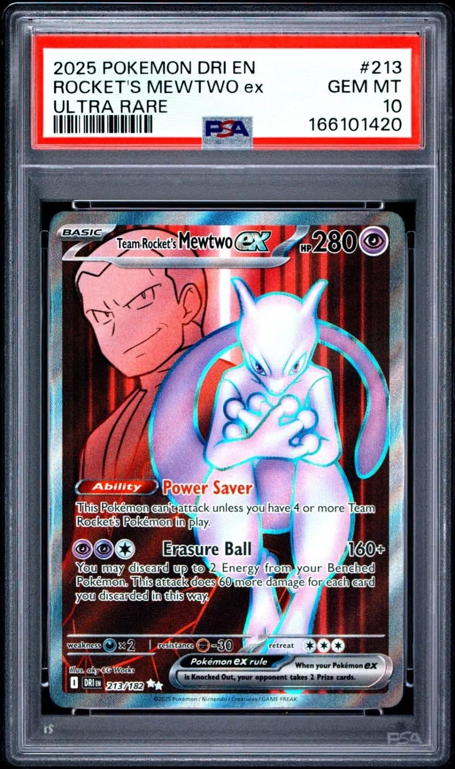Rocket'S Mewtwo Ex