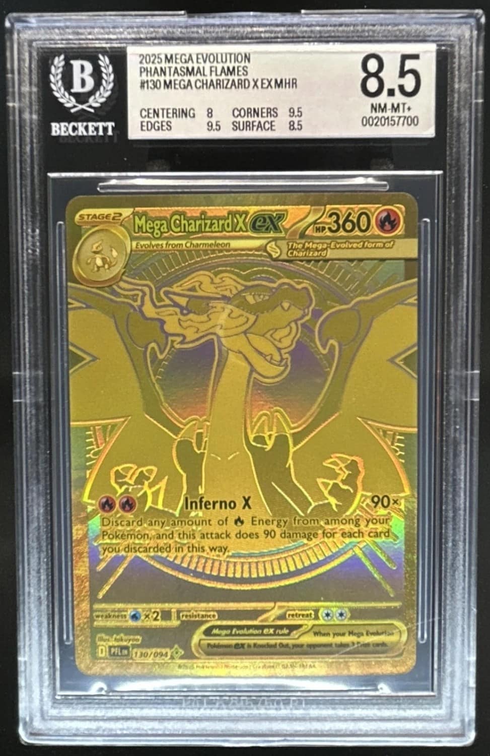 Mega Charizard X Ex