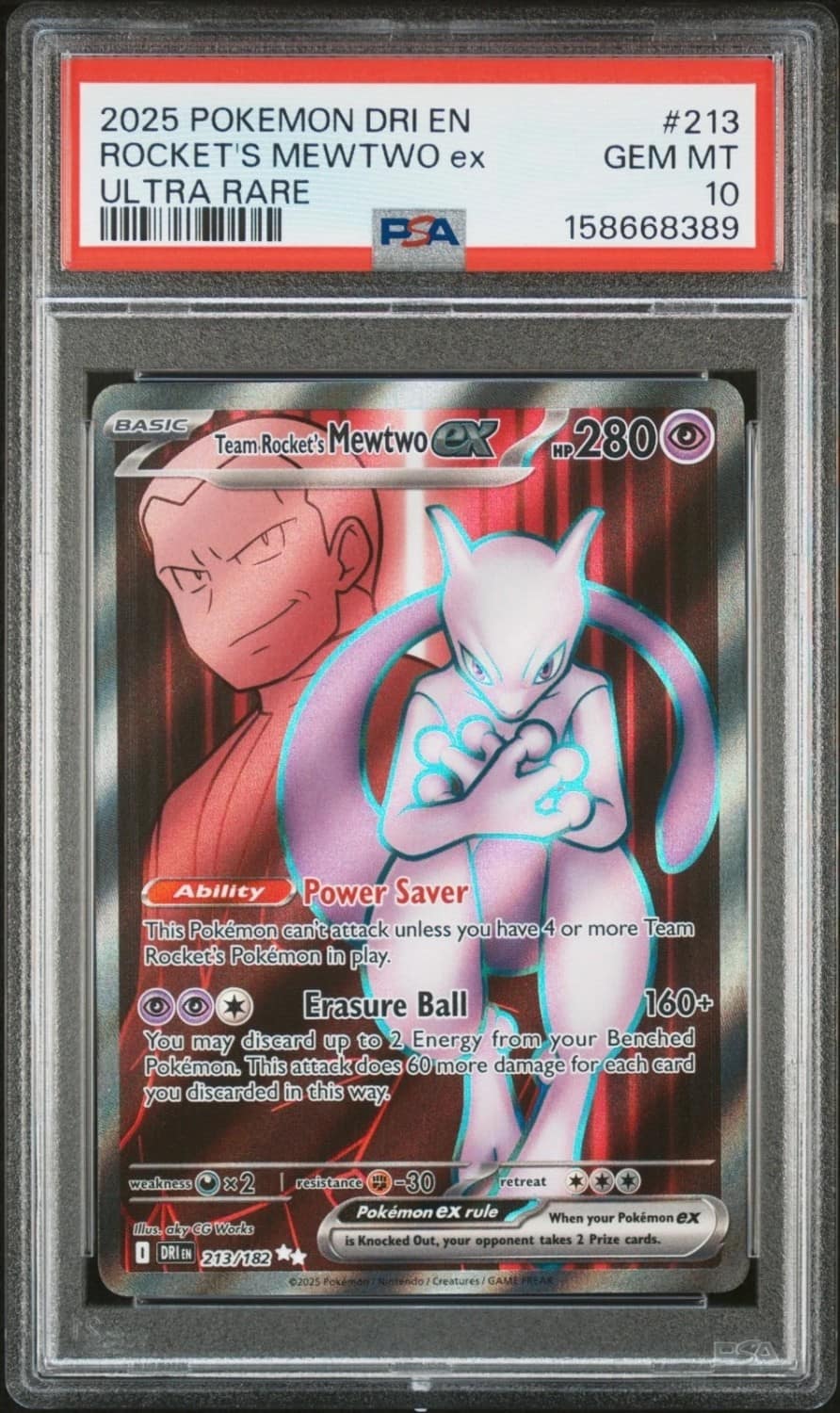 Rocket'S Mewtwo Ex