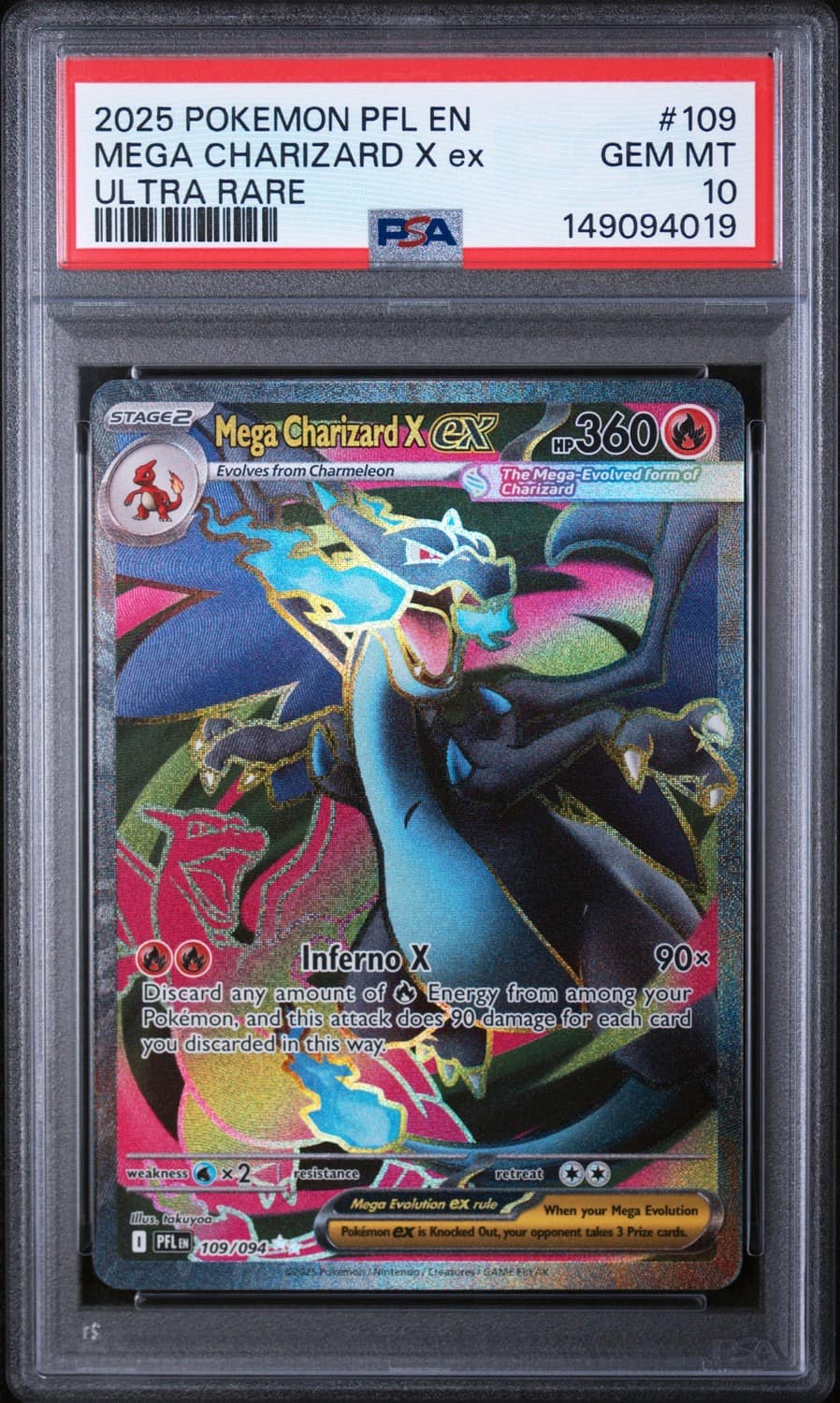Mega Charizard X Ex