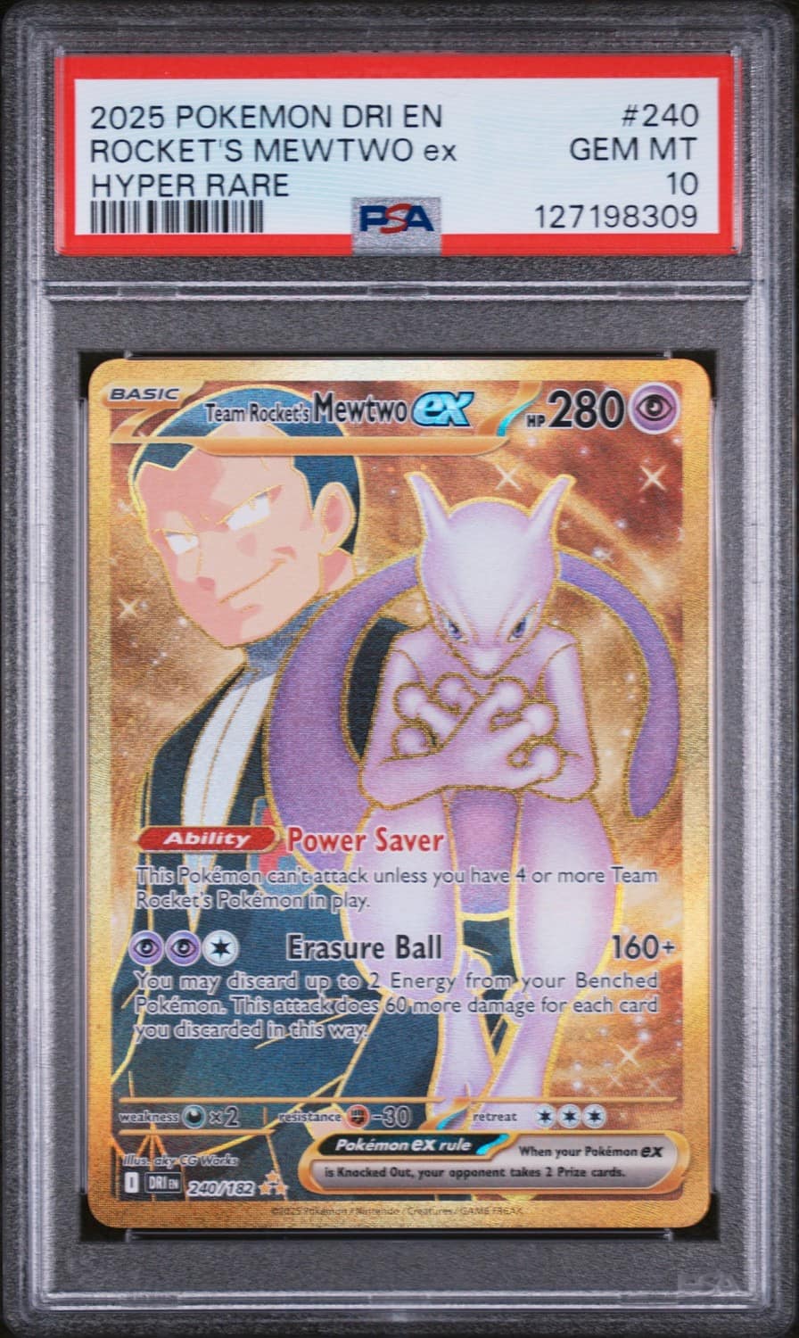 Rocket'S Mewtwo Ex
