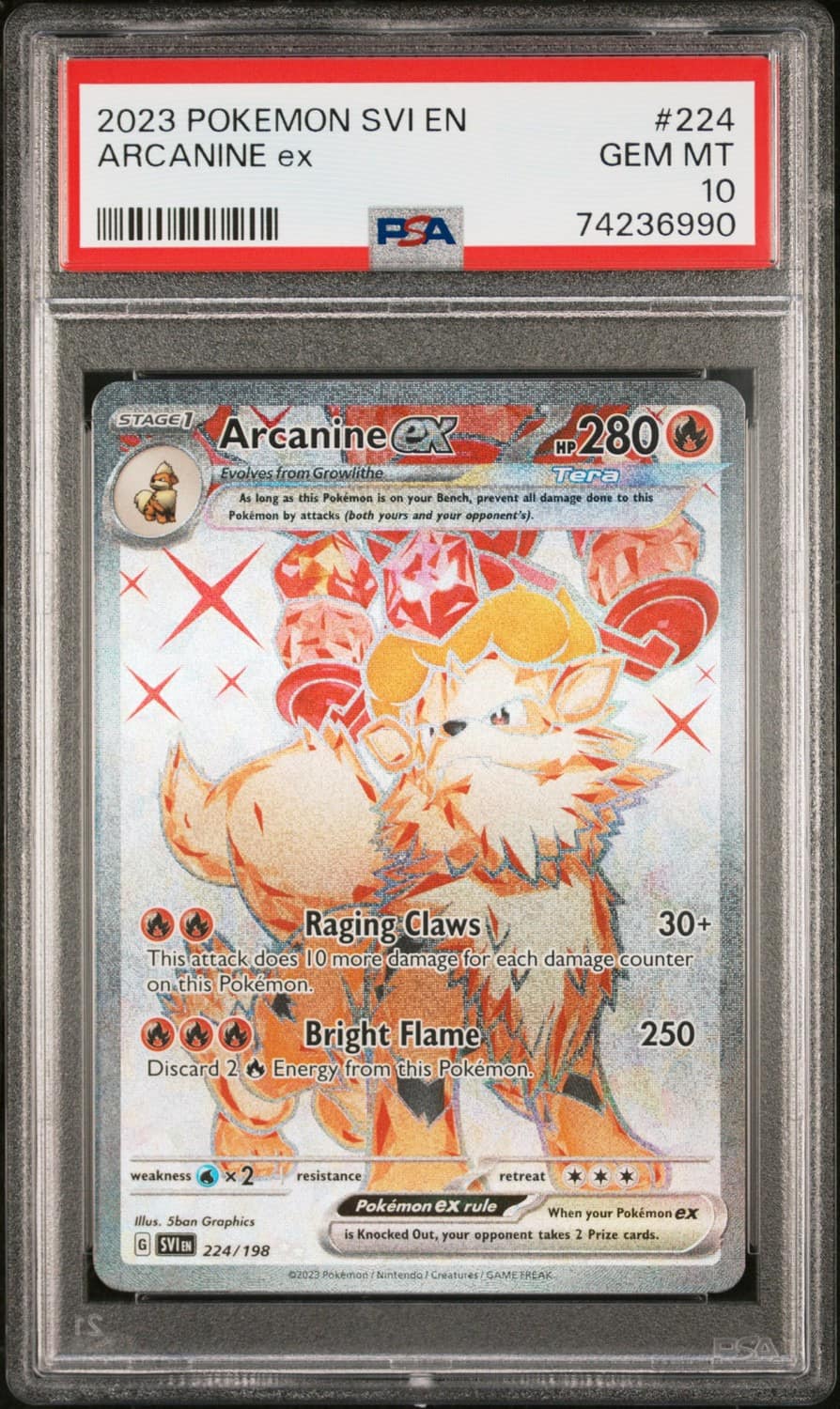 Arcanine Ex