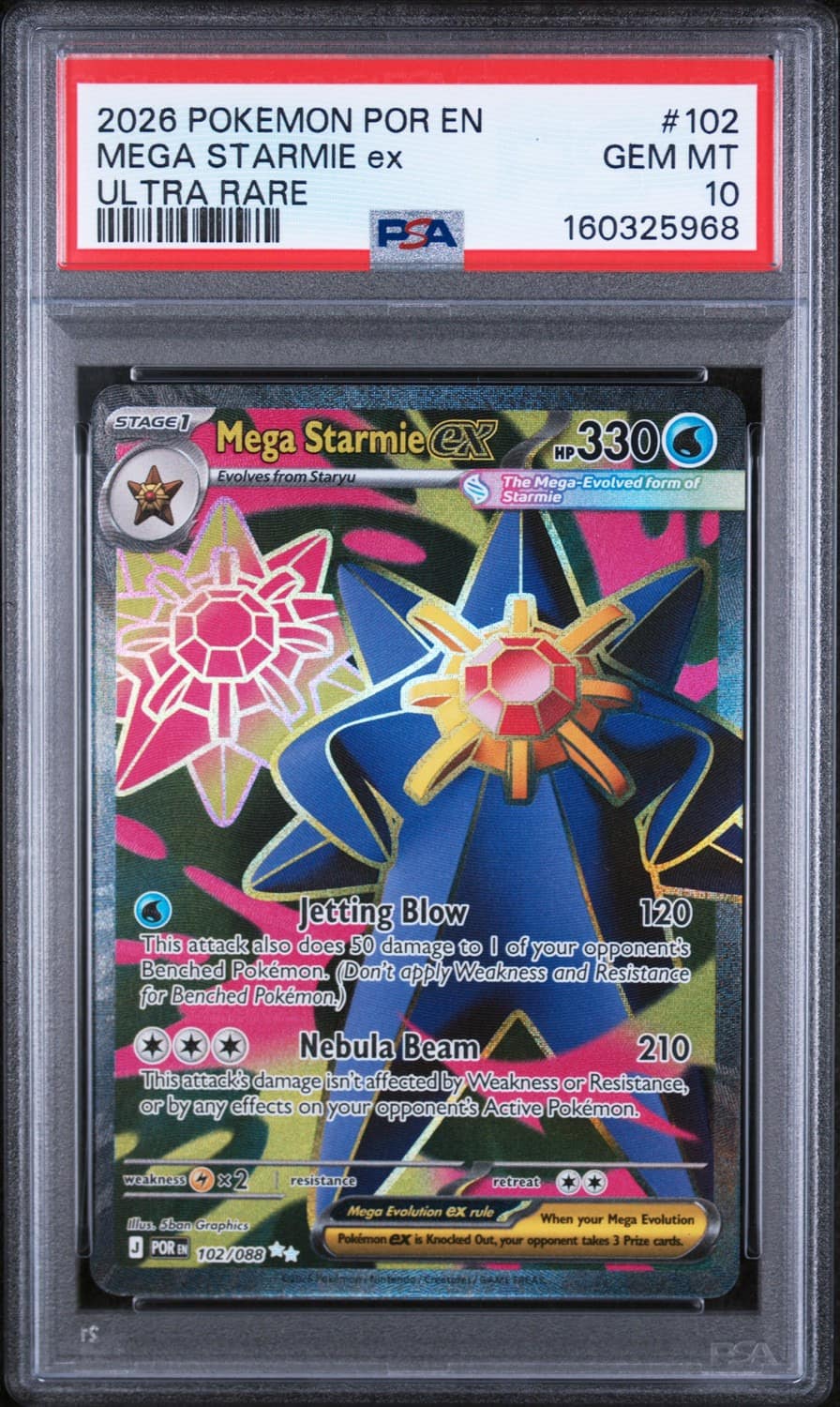 Mega Starmie Ex