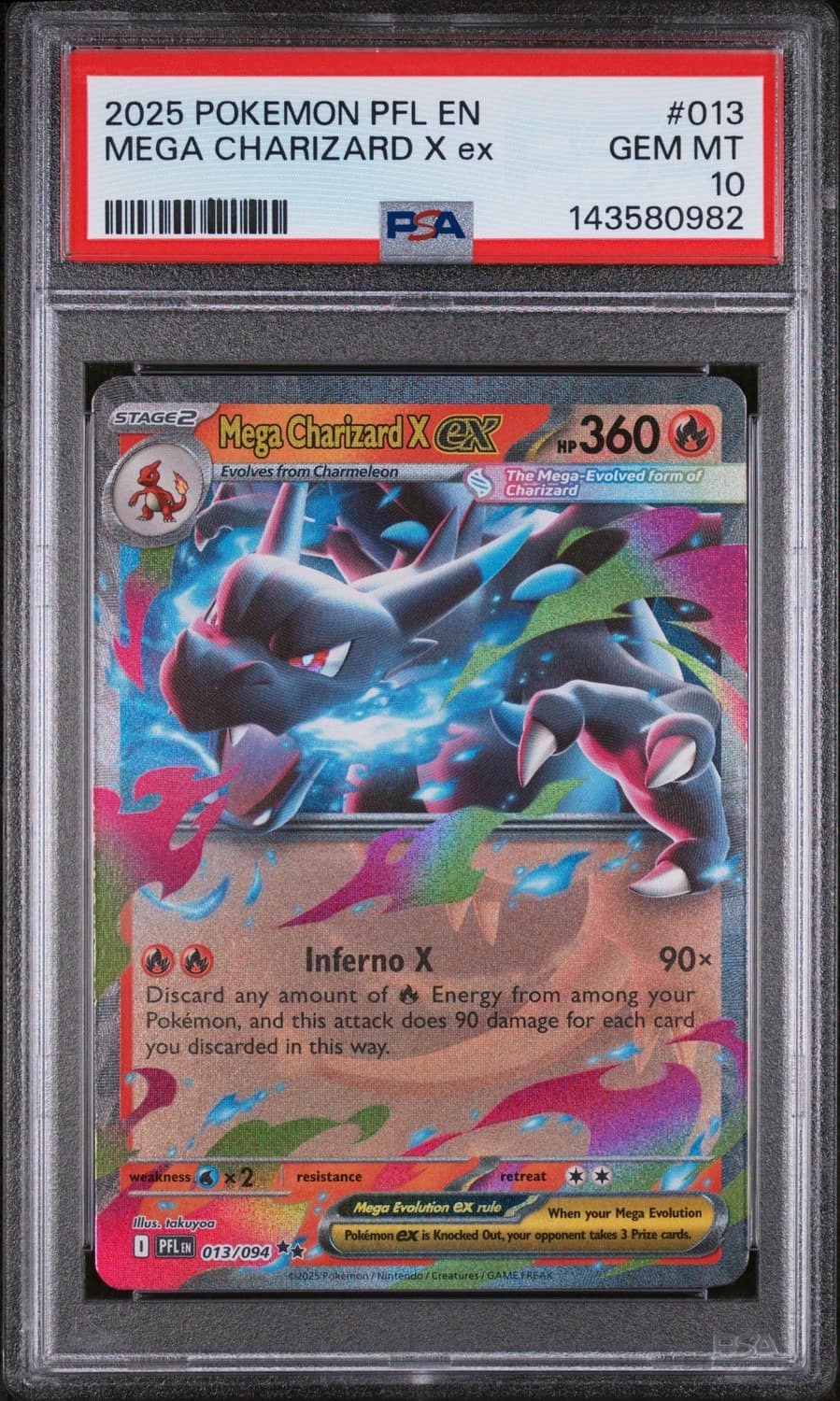 Mega Charizard X Ex