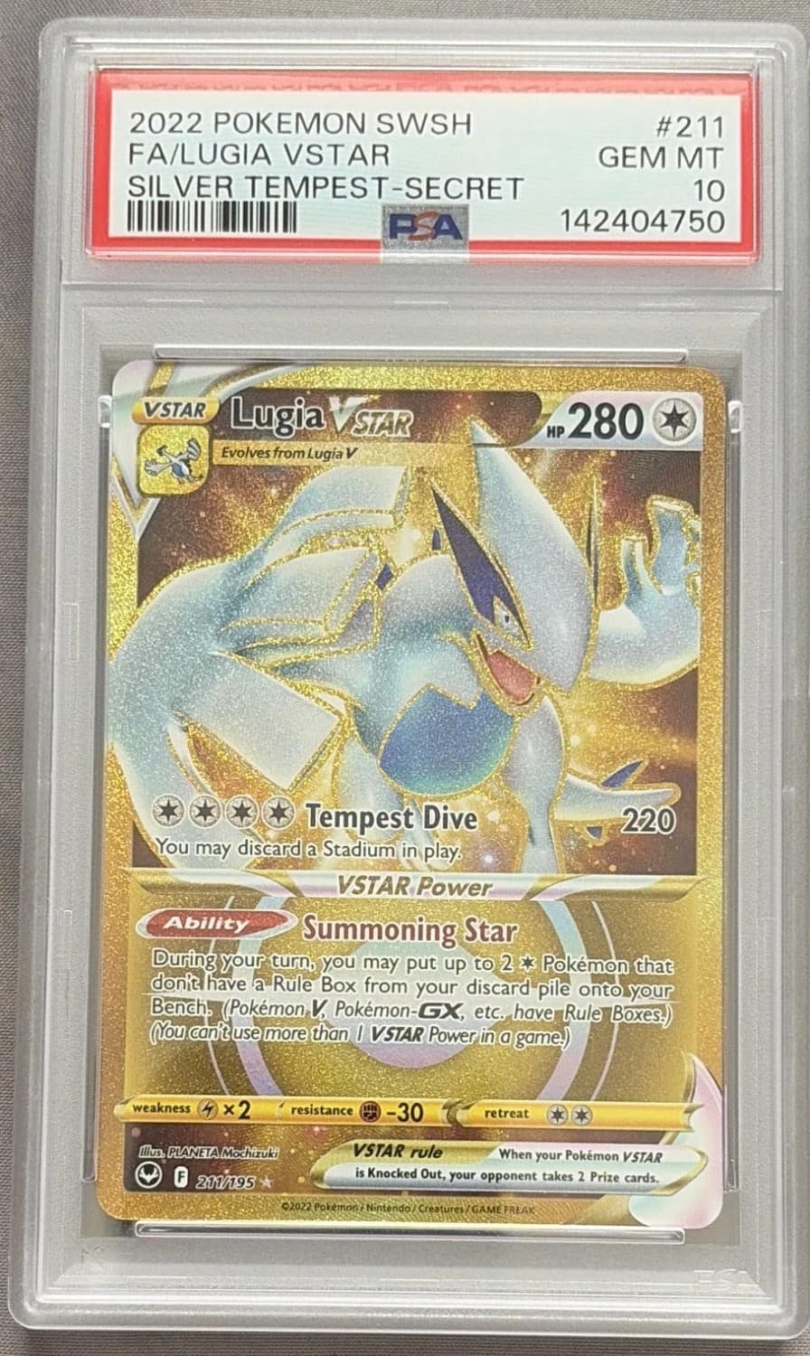 Lugia Vstar