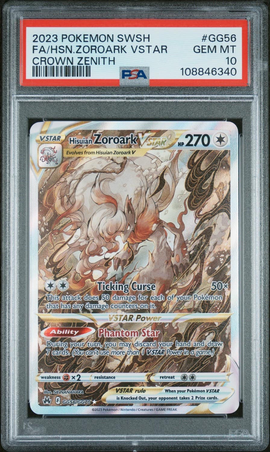 Hisuian Zoroark Vstar
