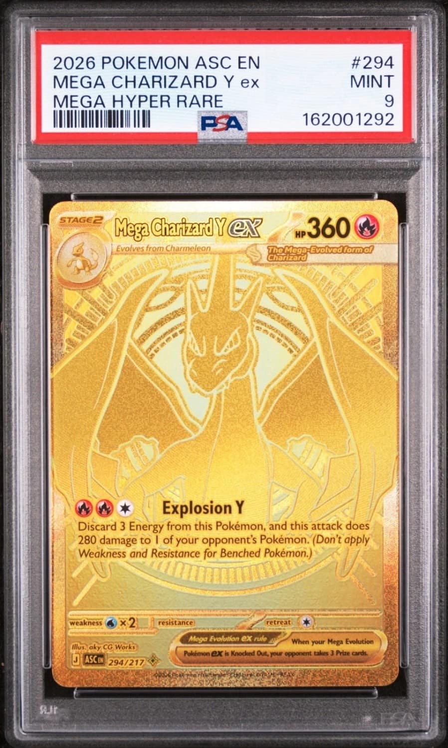 Mega Charizard Y Ex