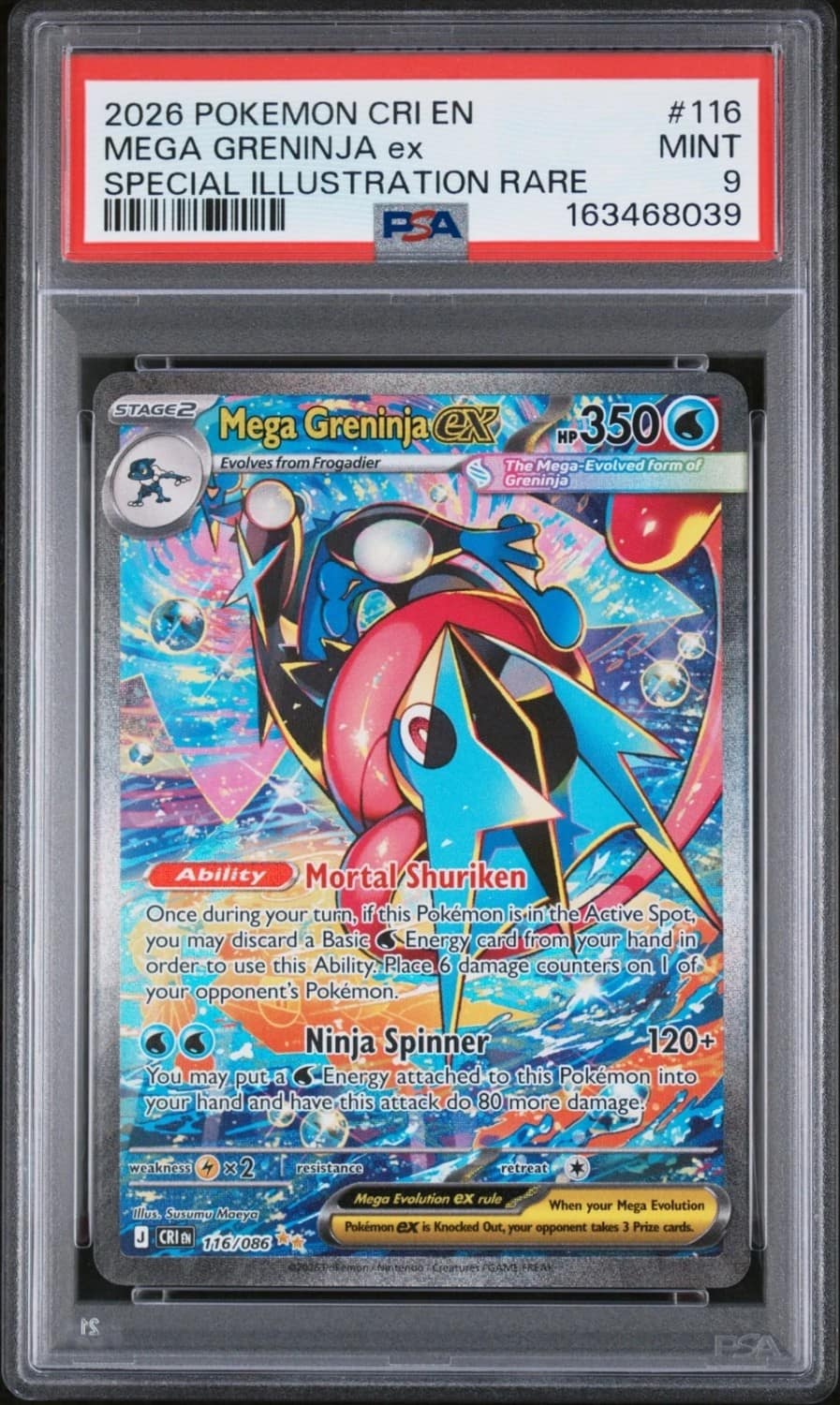 Mega Greninja Ex