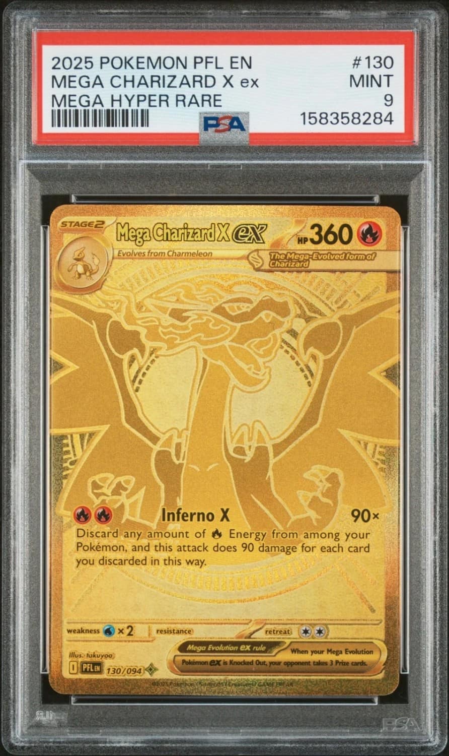 Mega Charizard X Ex