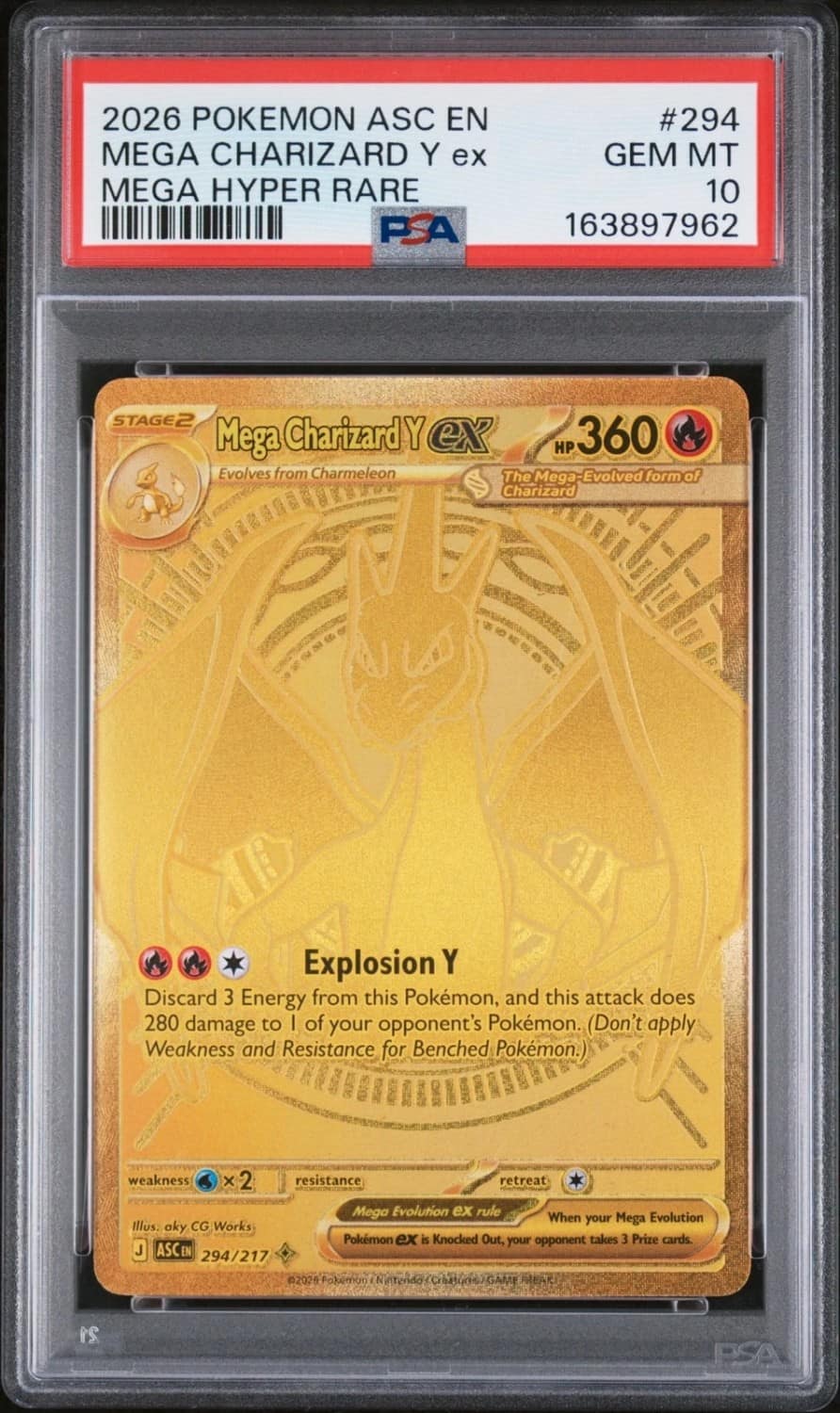 Mega Charizard Y Ex