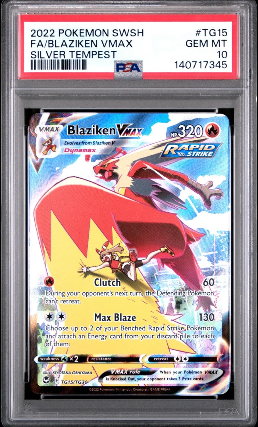 Blaziken Vmax