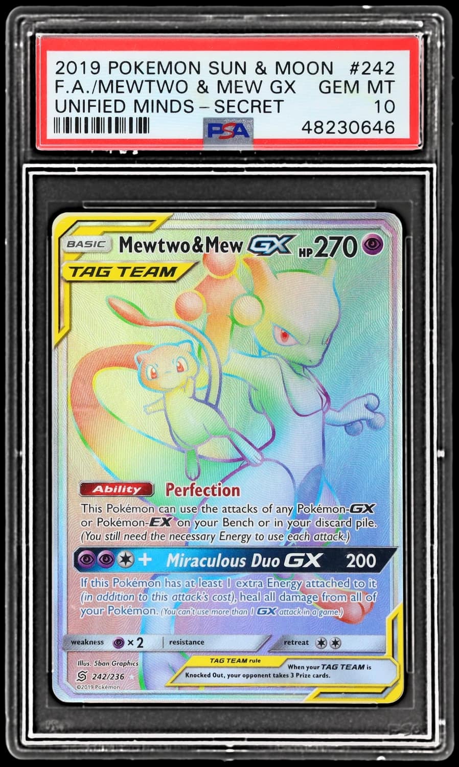 Mewtwo & Mew Gx
