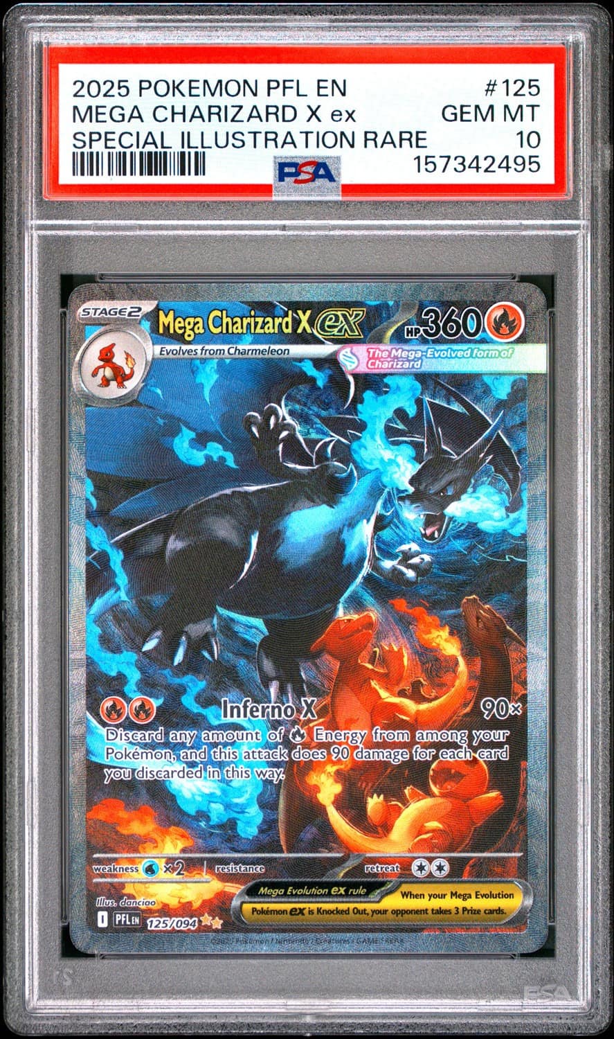 Mega Charizard X Ex