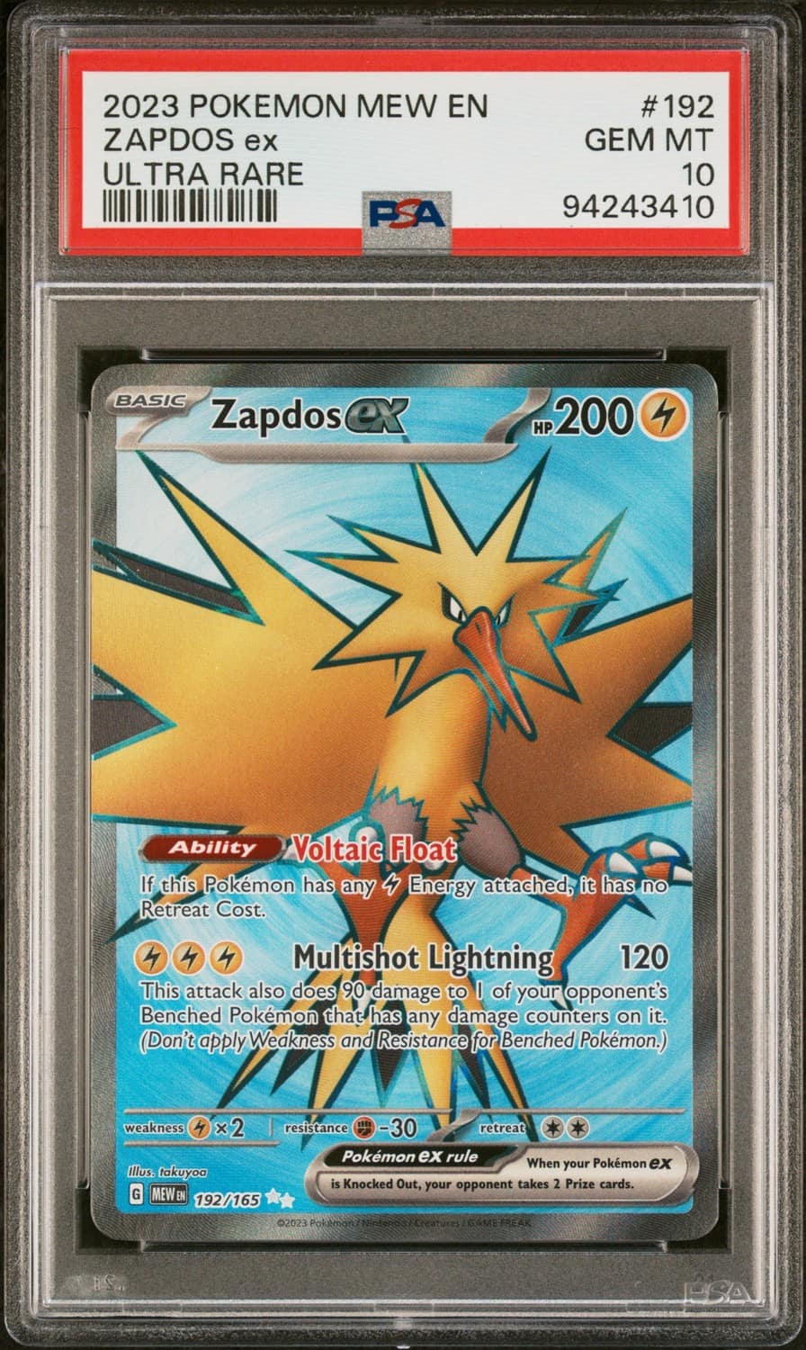 Zapdos Ex
