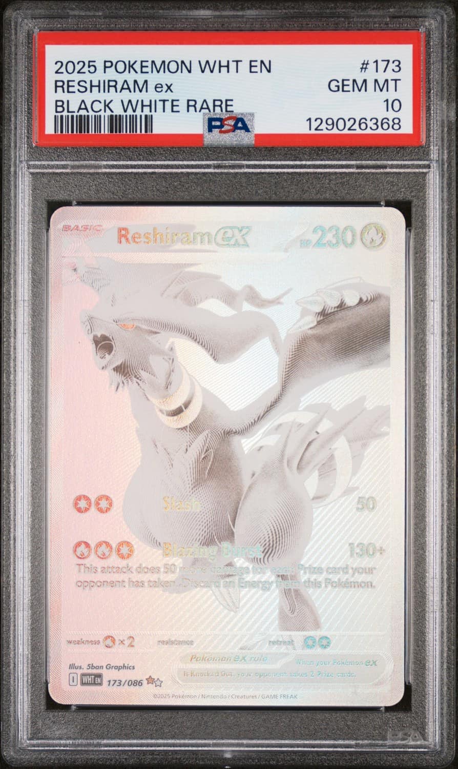 Reshiram Ex