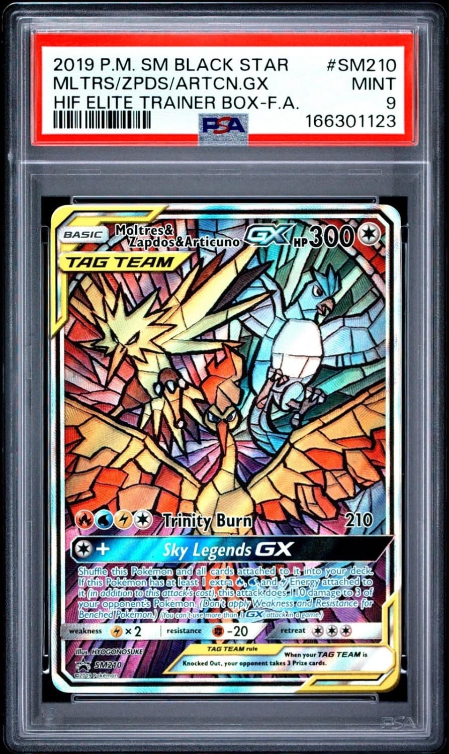 Moltres & Zapdos & Articuno Gx