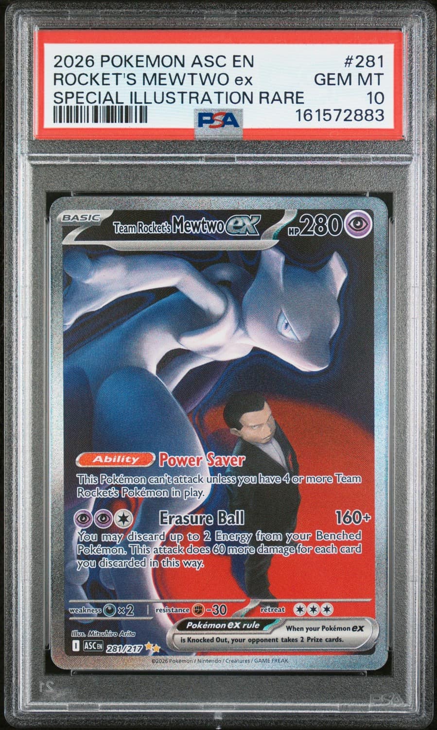 Rocket'S Mewtwo Ex