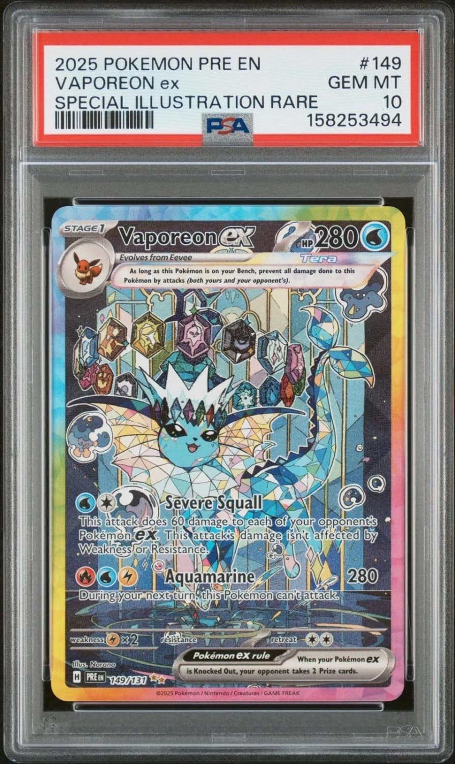 Vaporeon Ex