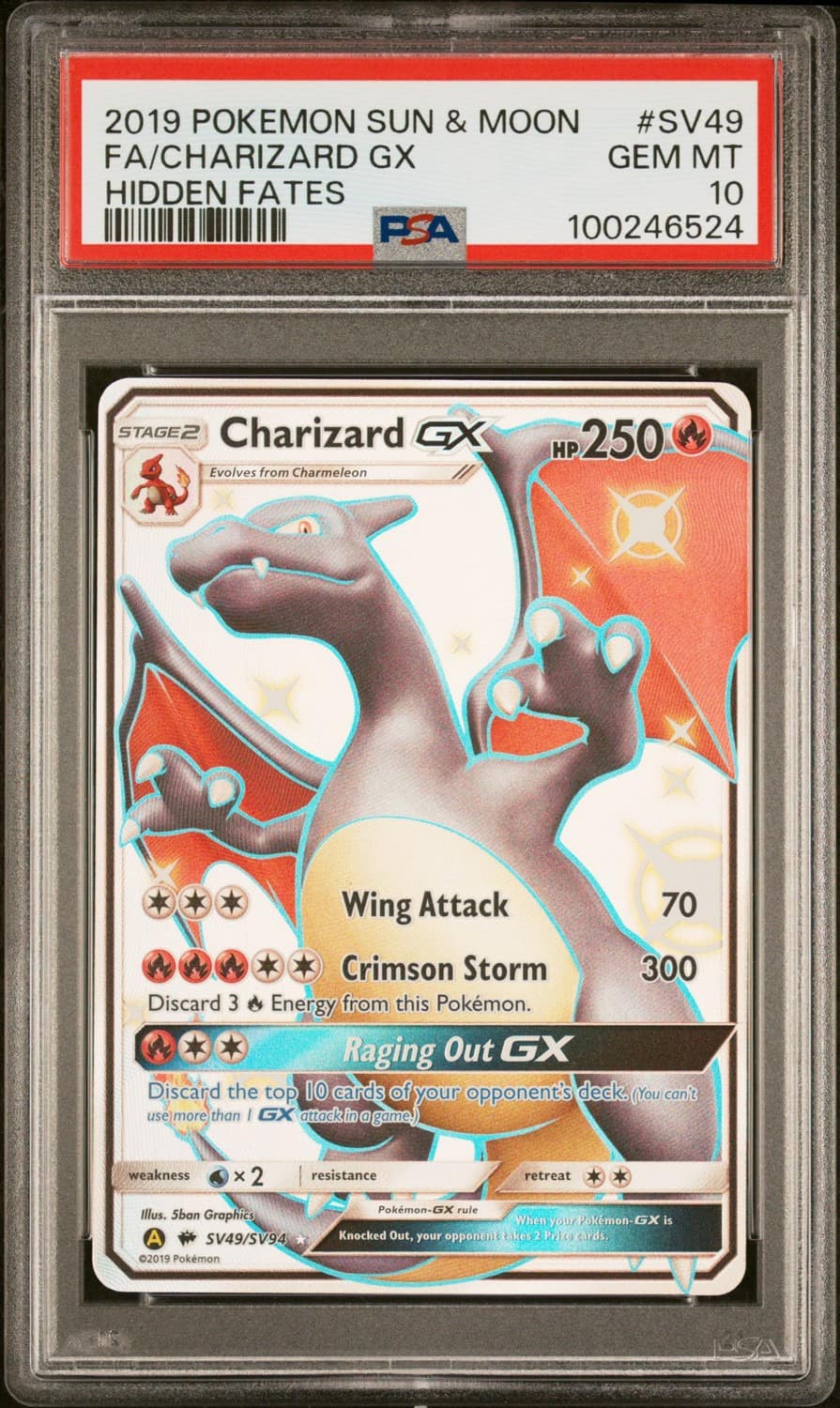 Charizard Gx