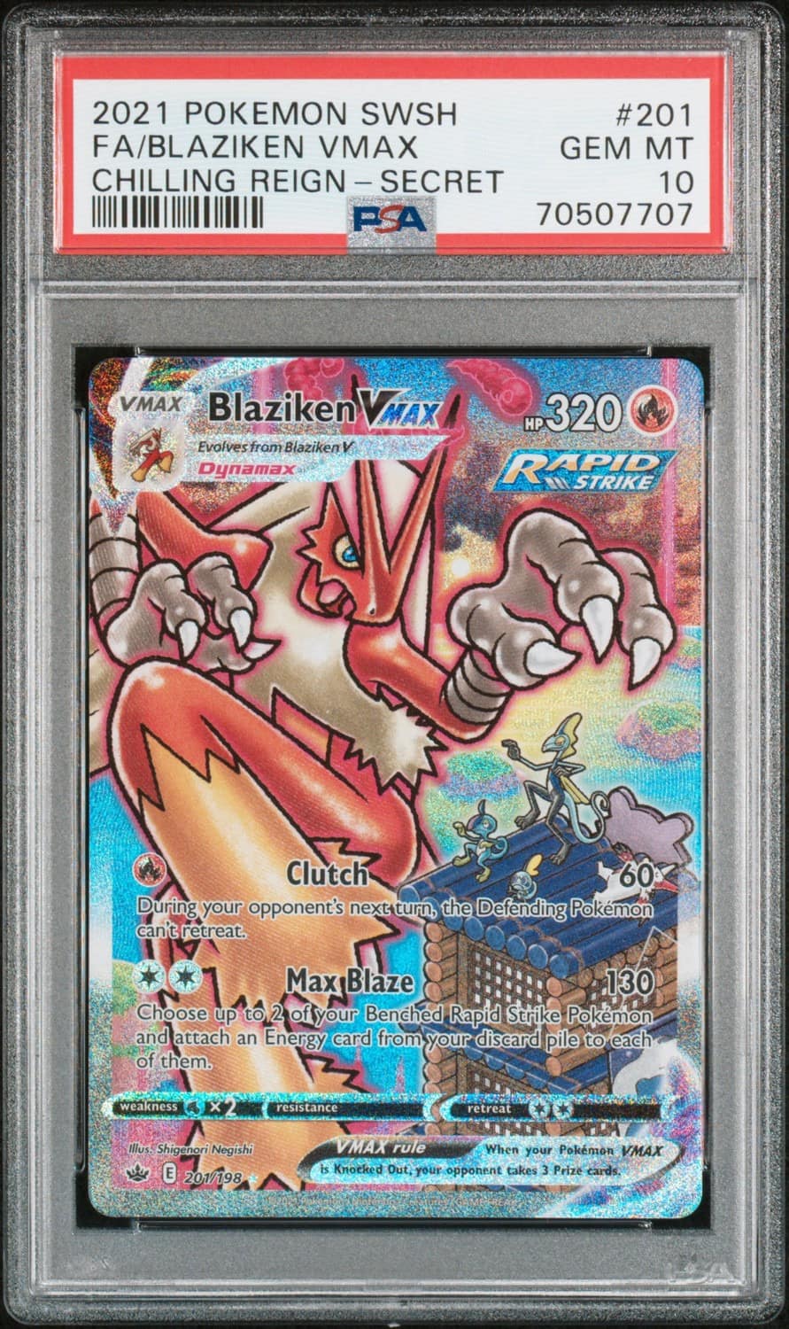 Blaziken Vmax
