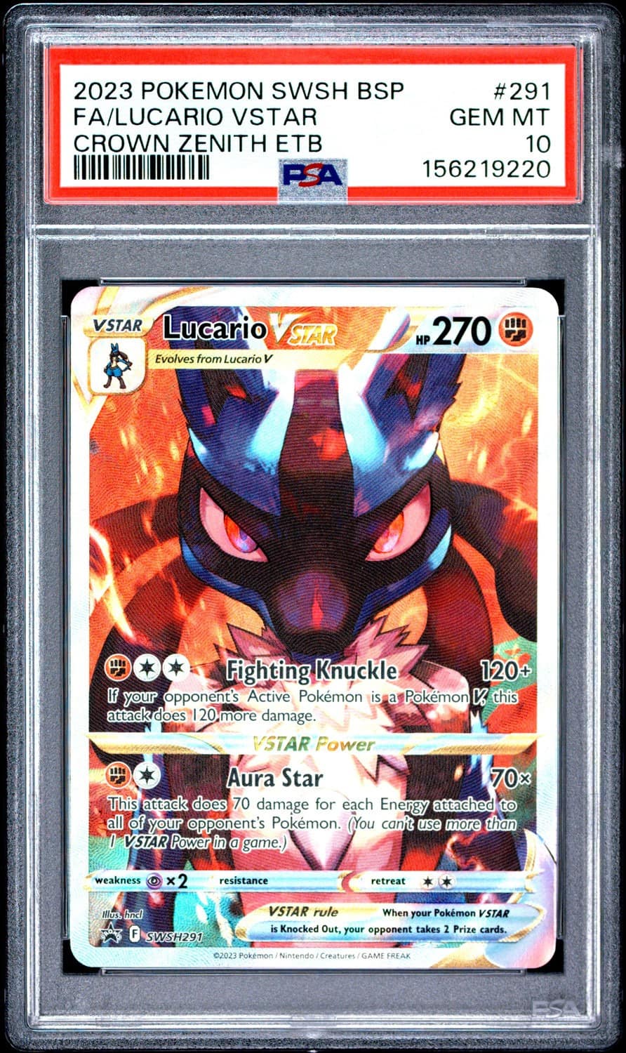 Lucario Vstar