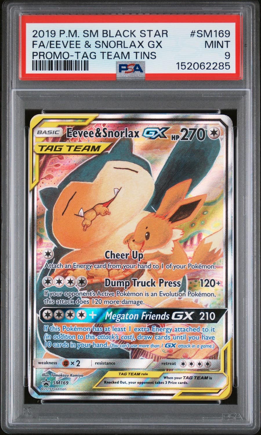 Eevee & Snorlax Gx