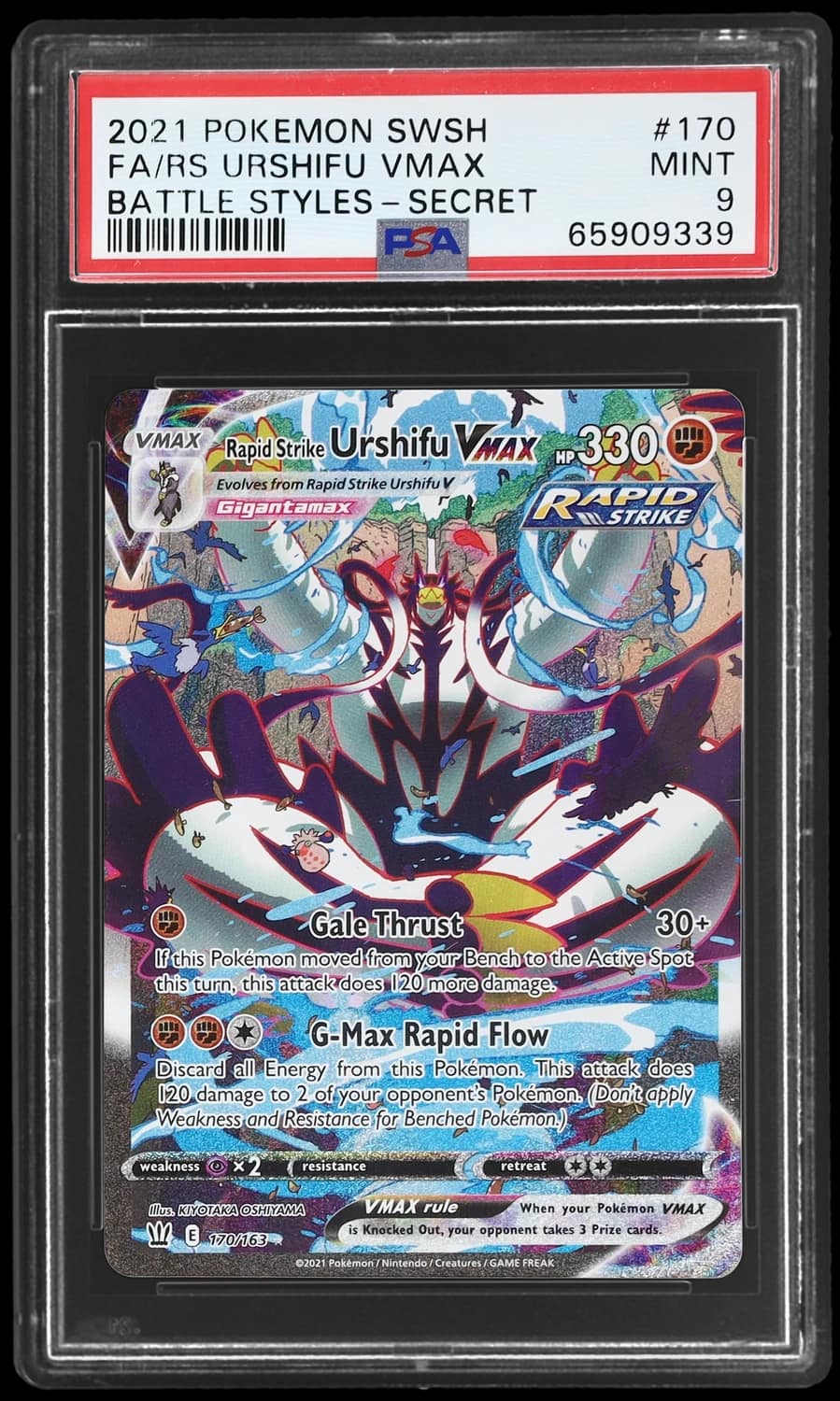 Rapid Strike Urshifu Vmax