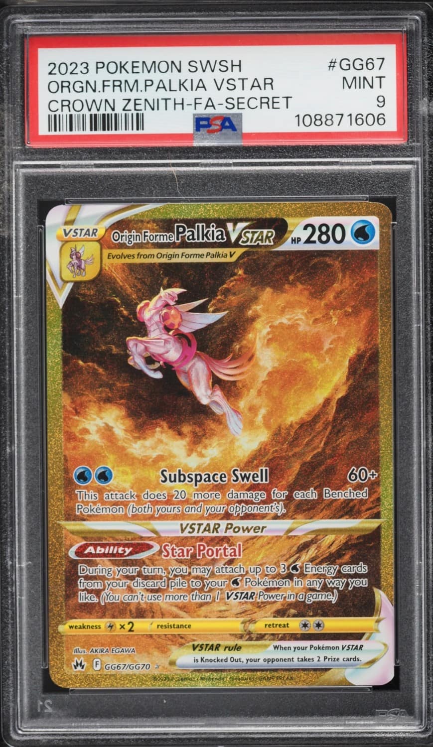 Origin Forme Palkia Vstar