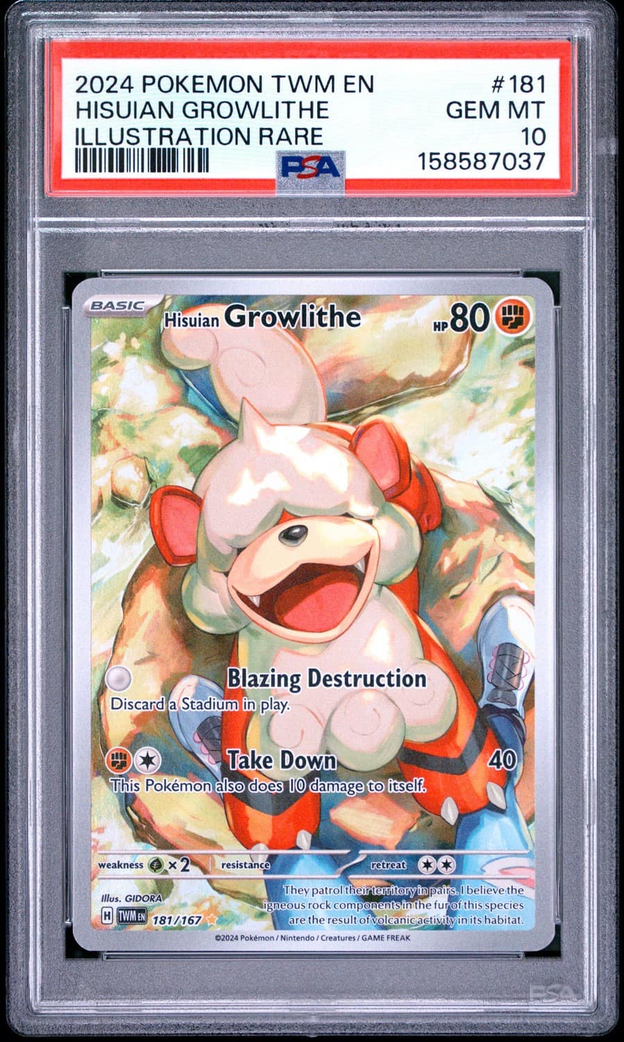 Hisuian Growlithe