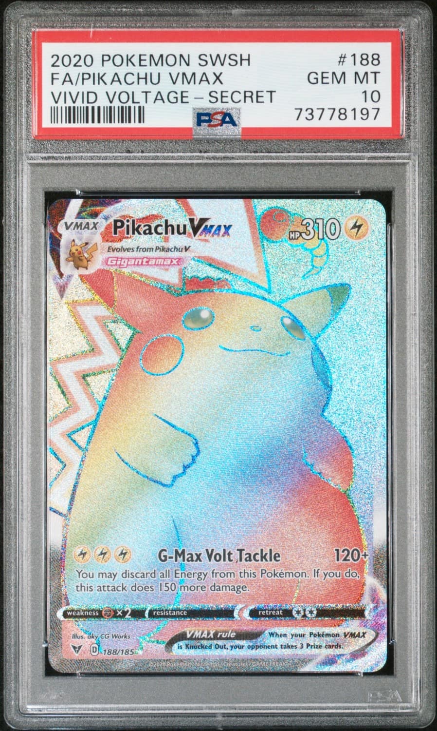 Pikachu Vmax
