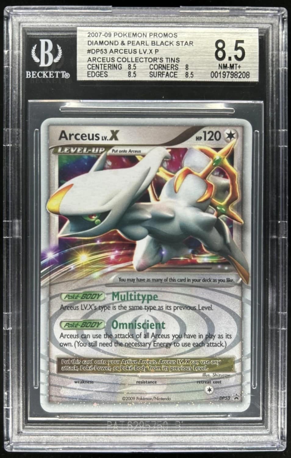 Arceus Collector'S Tin