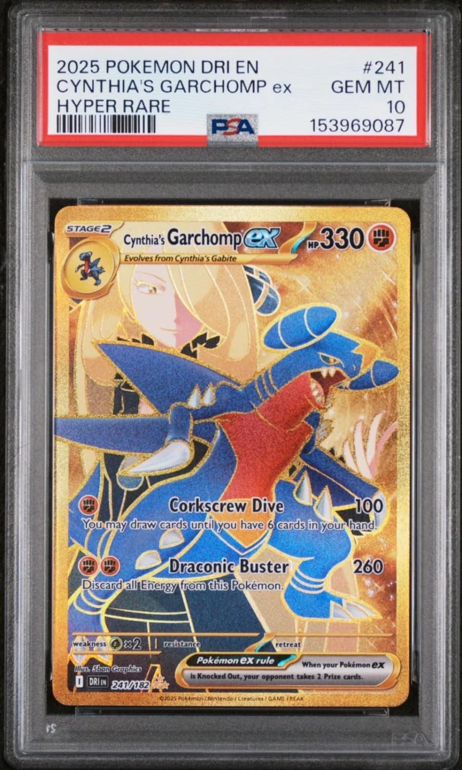 Cynthia'S Garchomp Ex