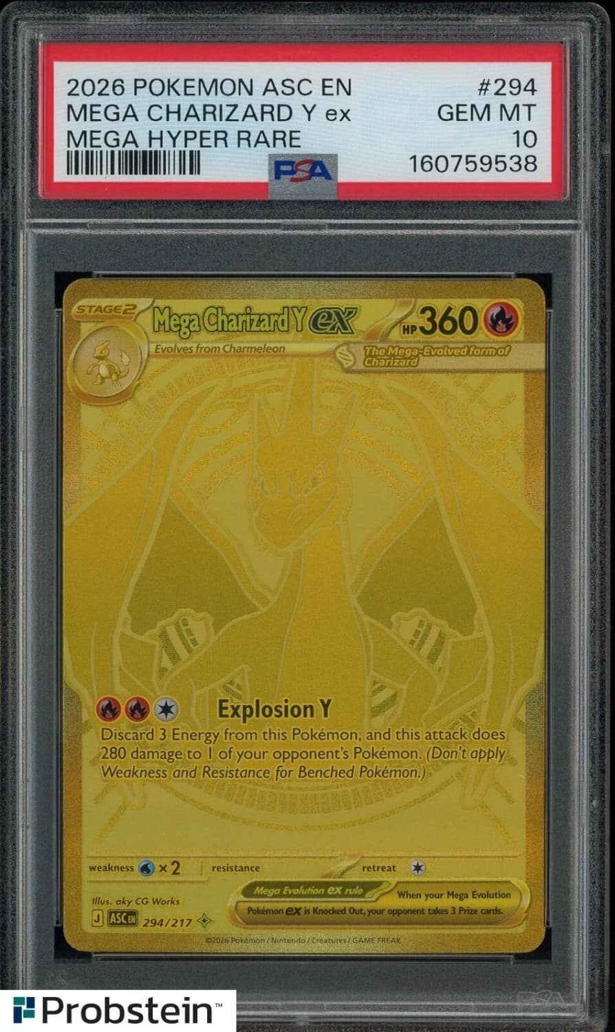 Mega Charizard Y Ex