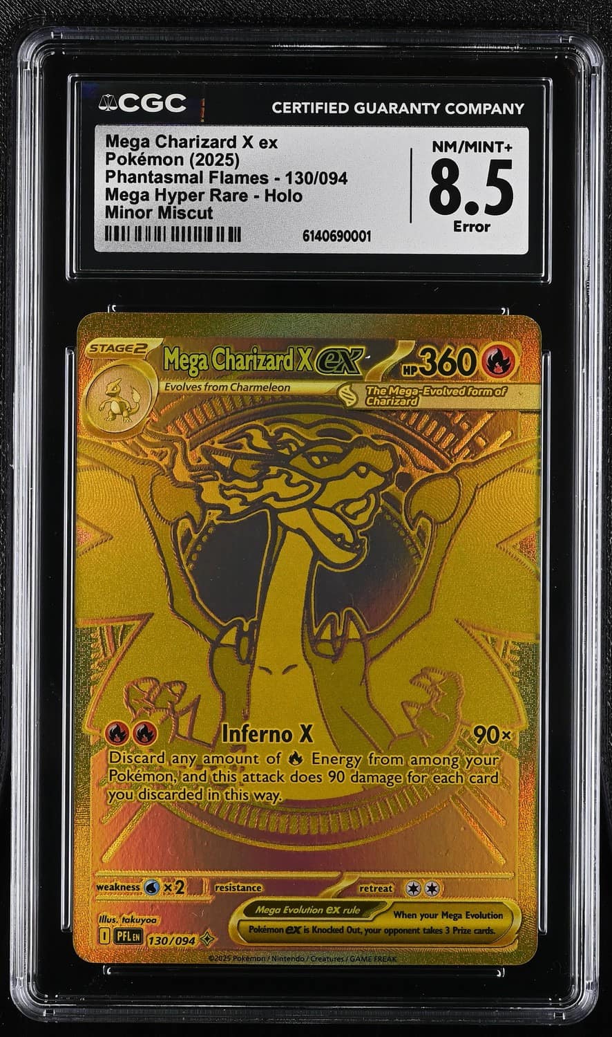 Mega Charizard X Ex