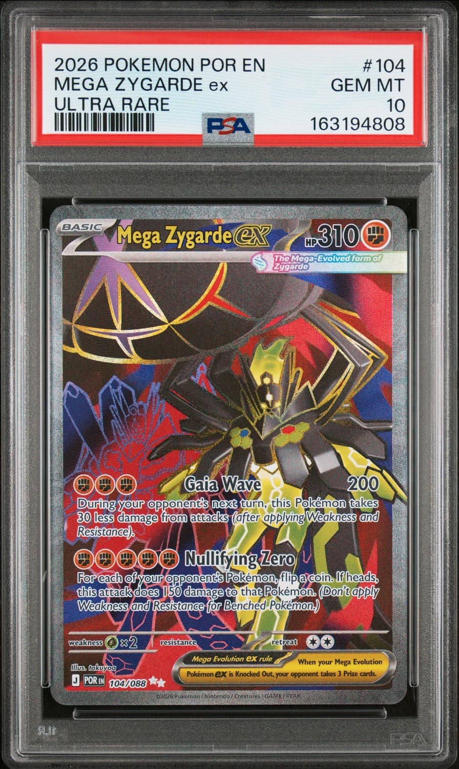 Mega Zygarde Ex