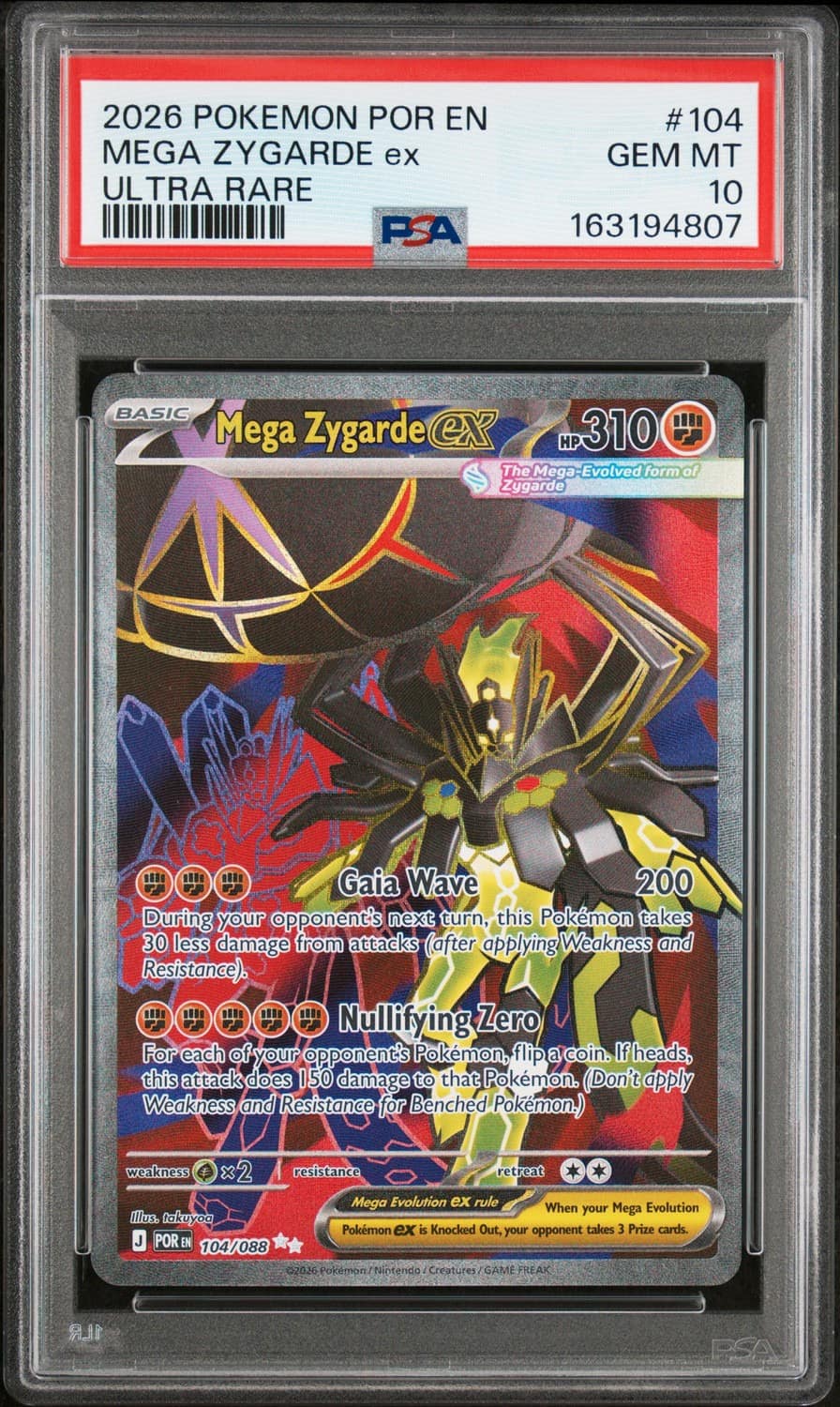 Mega Zygarde Ex