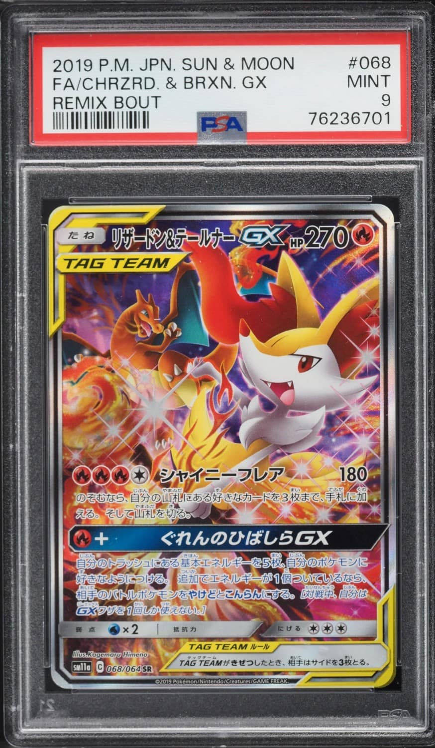 Charizard & Braixen Gx