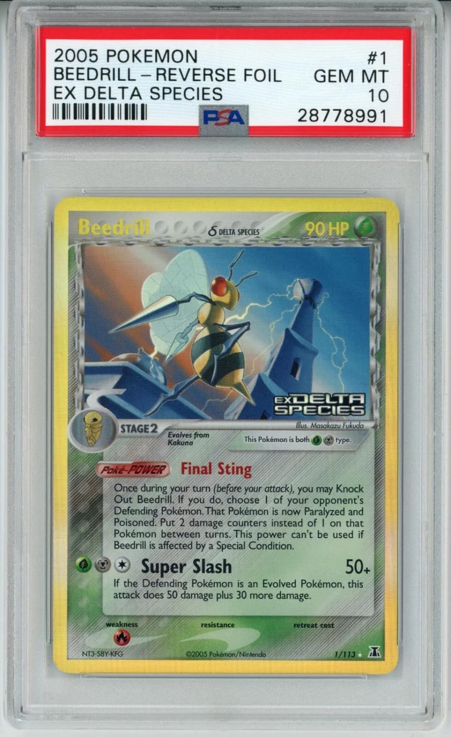 Beedrill δ