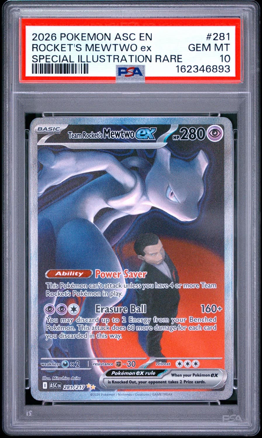 Rocket'S Mewtwo Ex