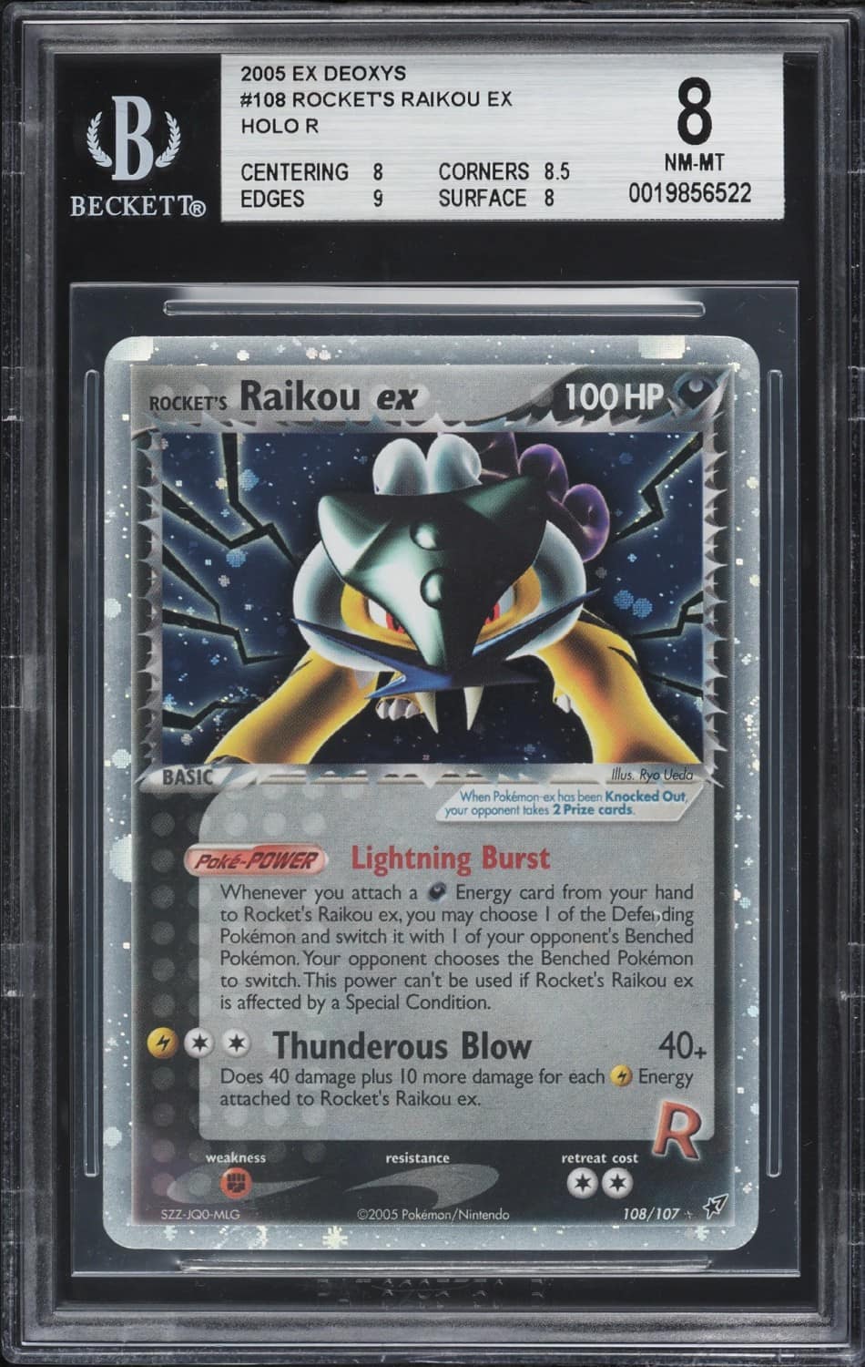 Rocket'S Raikou Ex