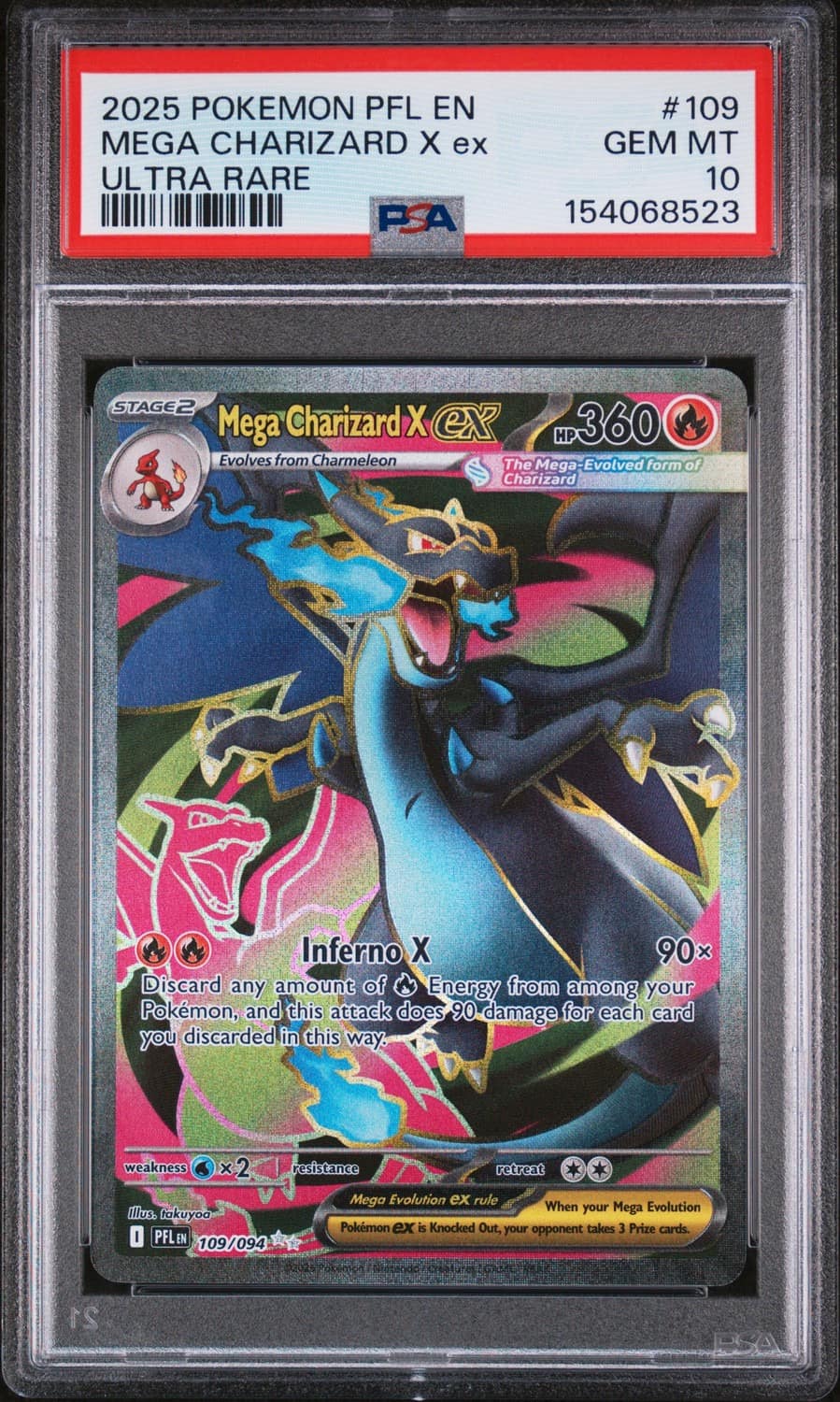 Mega Charizard X Ex