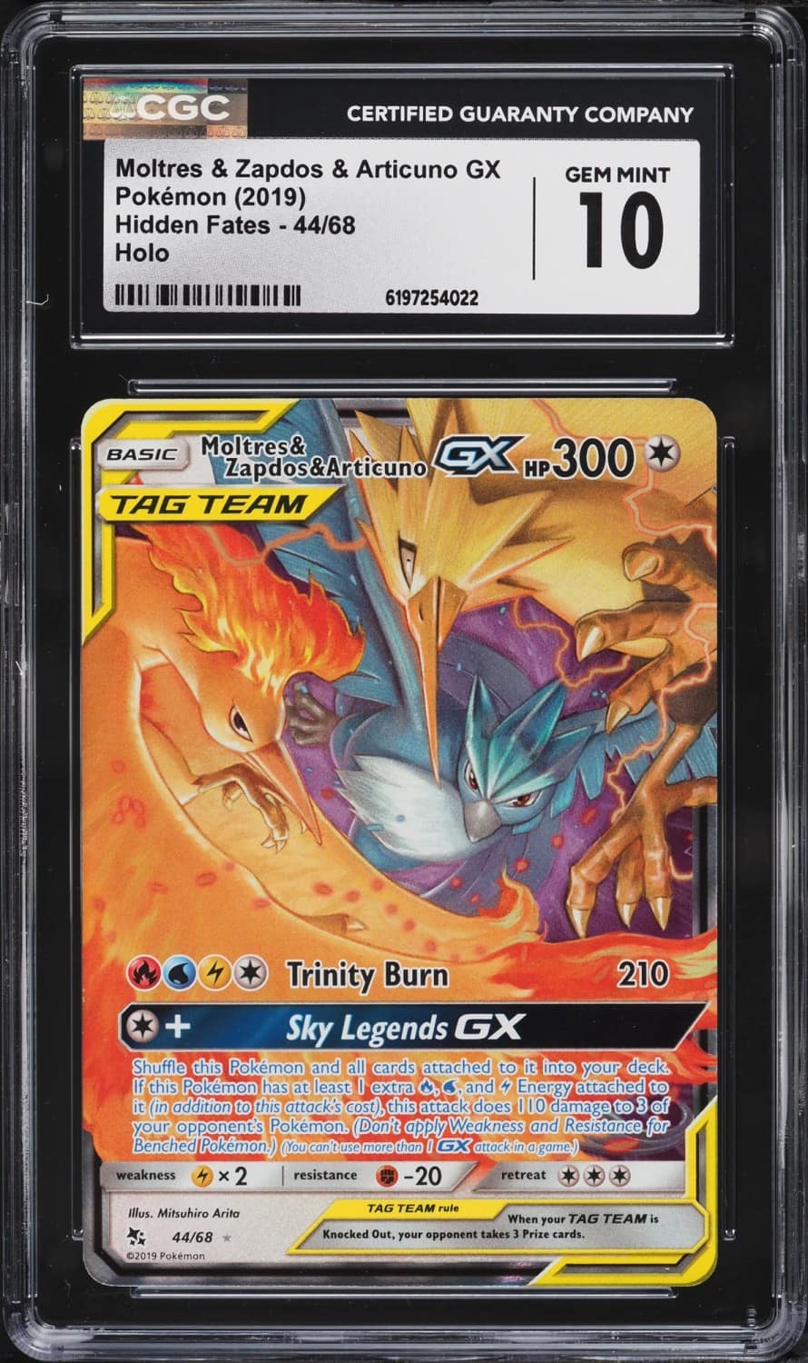 Moltres & Zapdos & Articuno Gx
