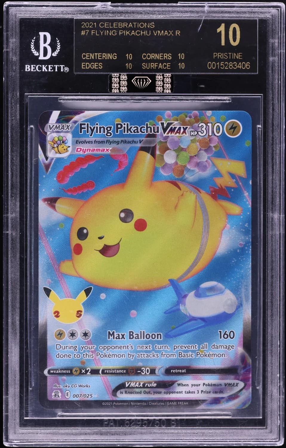 Flying Pikachu Vmax