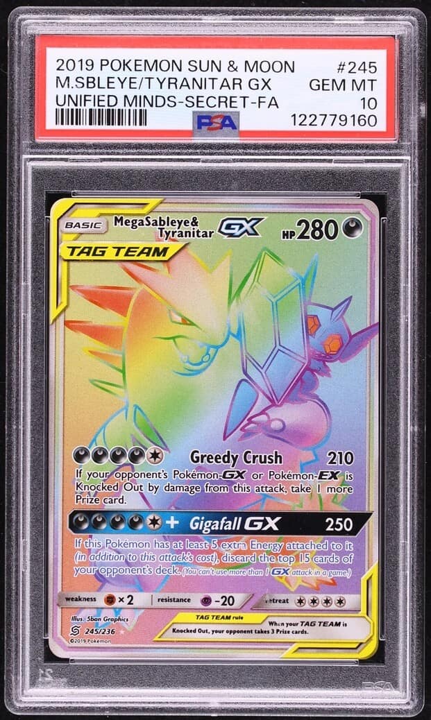 Mega Sableye & Tyranitar Gx