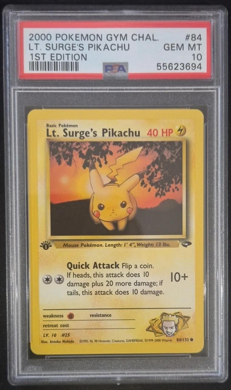 Lt. Surge'S Pikachu
