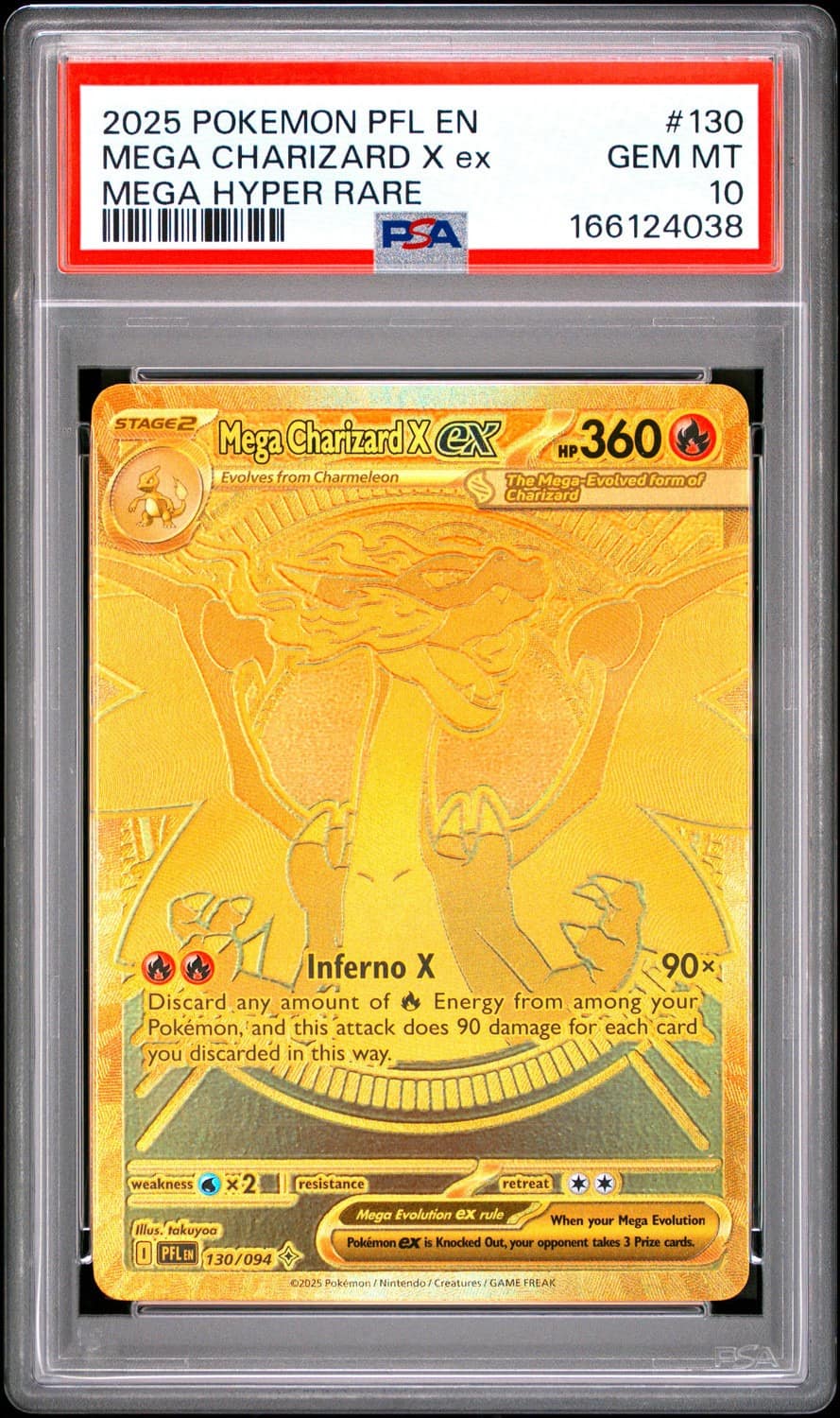 Mega Charizard X Ex